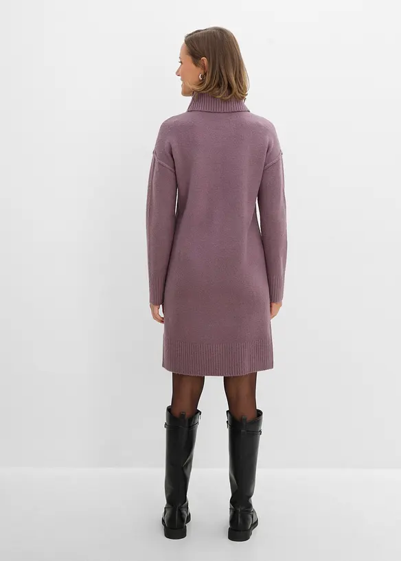 Abito in maglia con cucitura decorativa, bonprix