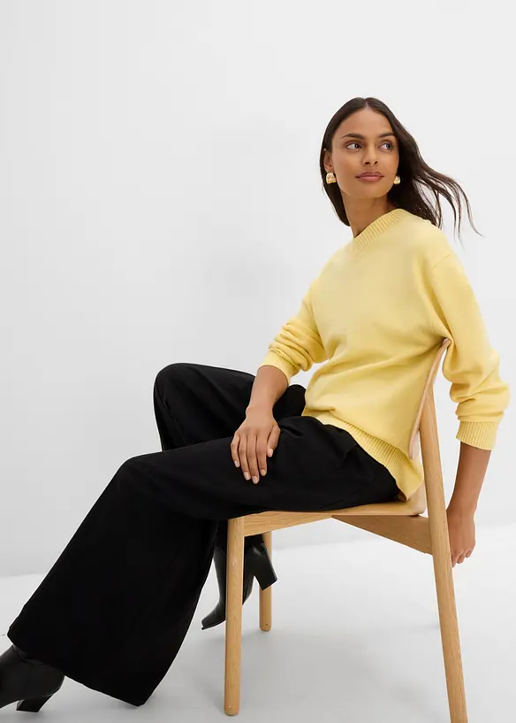 Maglione in misto viscosa, bonprix