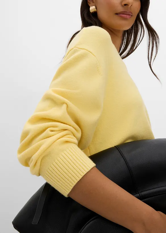 Maglione in misto viscosa, bonprix
