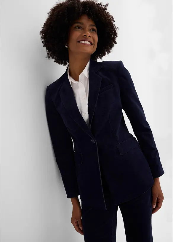 Blazer in velluto a coste, bonprix