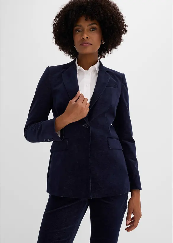 Blazer in velluto a coste, bonprix