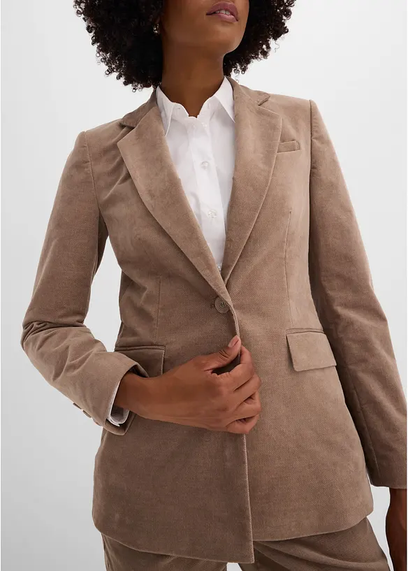 Blazer in velluto a coste, bonprix