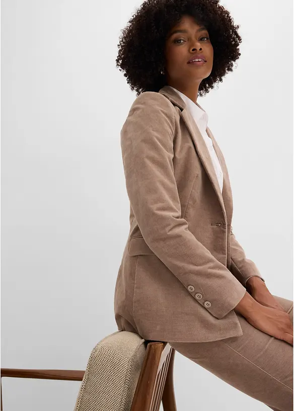 Blazer in velluto a coste, bonprix