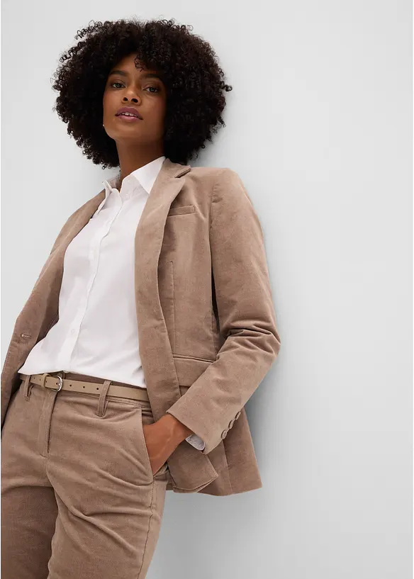 Blazer in velluto a coste, bonprix