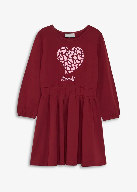 Abito Lurchi in jersey di misto cotone biologico elasticizzato, Lurchi
