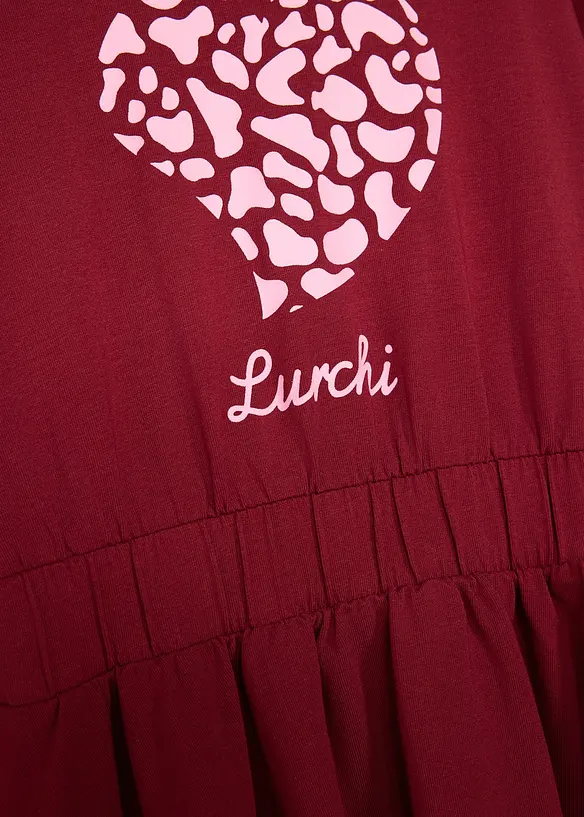 Abito Lurchi in jersey di misto cotone biologico elasticizzato, Lurchi