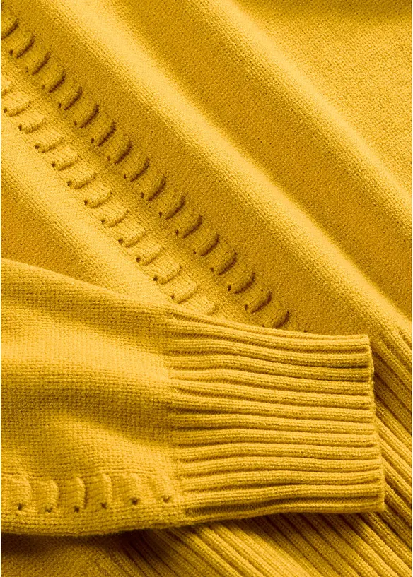 Maglione con maniche a pipistrello e percentuale di viscosa, bonprix