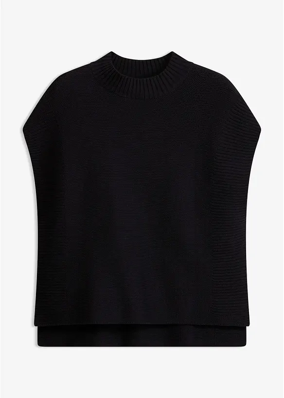 Gilet in maglia con viscosa, bonprix
