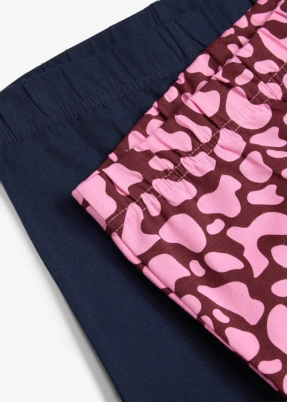 Leggings Lurchi in misto cotone biologico elasticizzato (pacco da 2), Lurchi