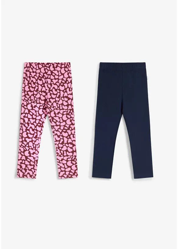 Leggings Lurchi in misto cotone biologico elasticizzato (pacco da 2), Lurchi