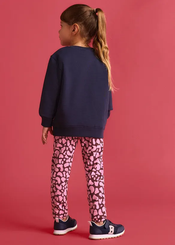 Leggings Lurchi in misto cotone biologico elasticizzato (pacco da 2), Lurchi
