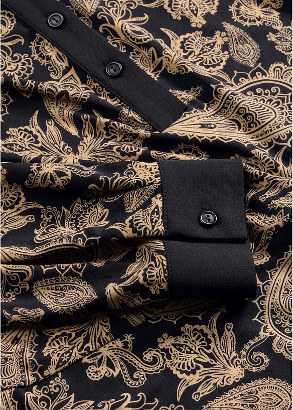 Abito di jersey con fantasia paisley, bonprix