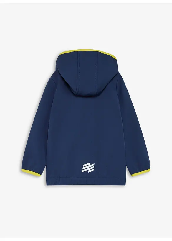Softshell Lurchi con dettagli a contrasto, idrorepellente, Lurchi