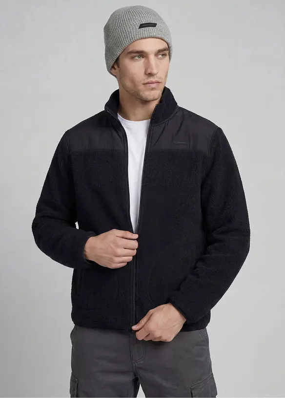 Giacca JJ REBEL in pile teddy, JJ REBEL
