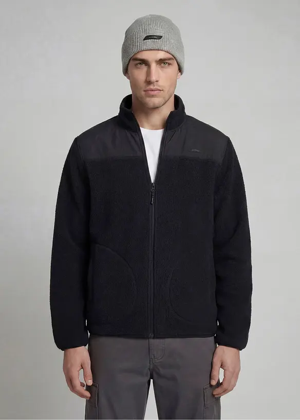 Giacca JJ REBEL in pile teddy, JJ REBEL