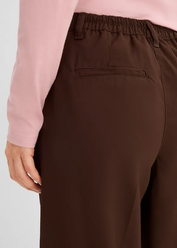 Pantaloni larghi con elastico in vita, bonprix