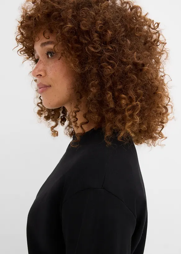 Maglia a maniche lunghe con cotone biologico pesante, bonprix