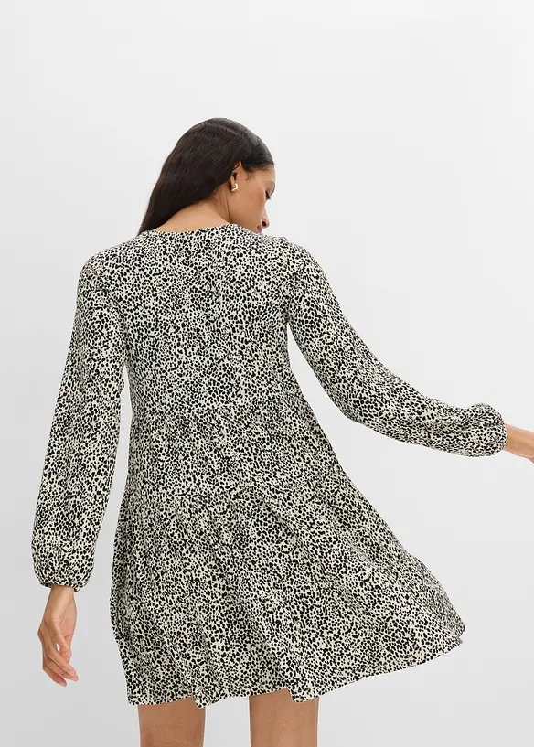 Abito di jersey a maniche lunghe, bonprix