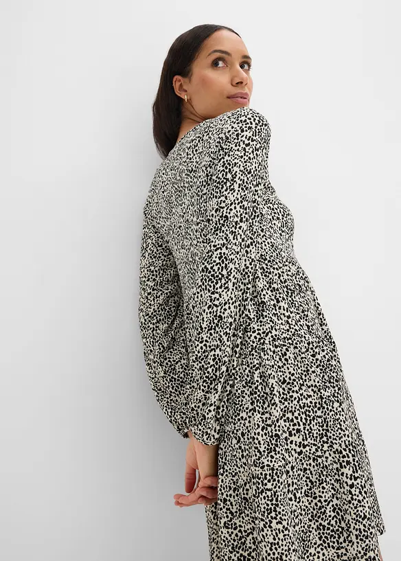 Abito di jersey a maniche lunghe, bonprix
