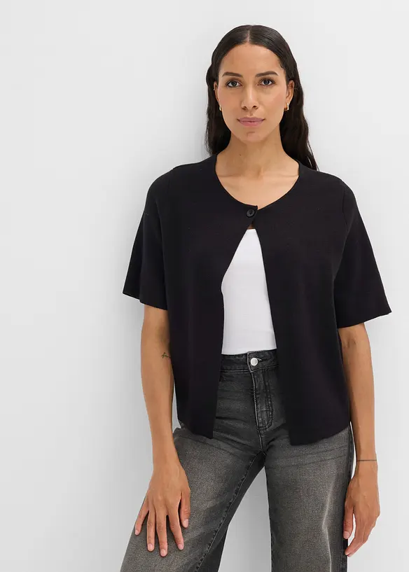 Cardigan in misto cotone, bonprix