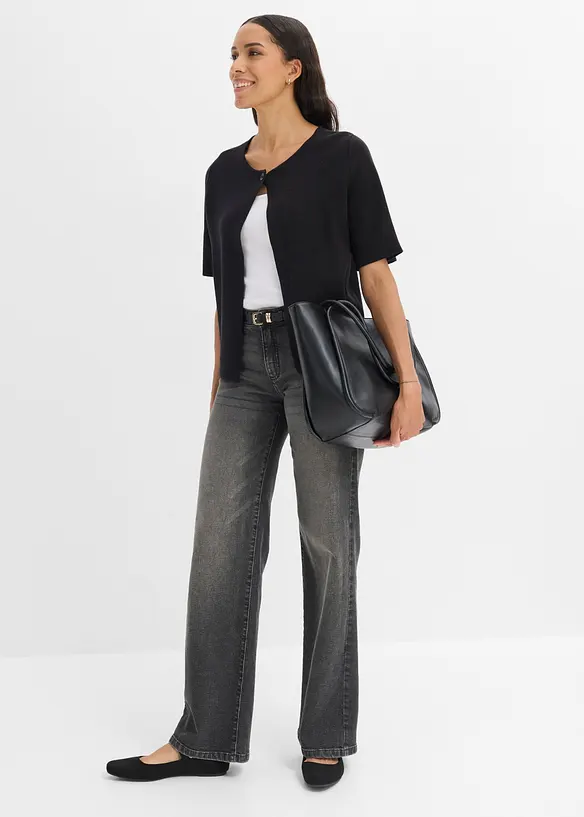 Cardigan in misto cotone, bonprix