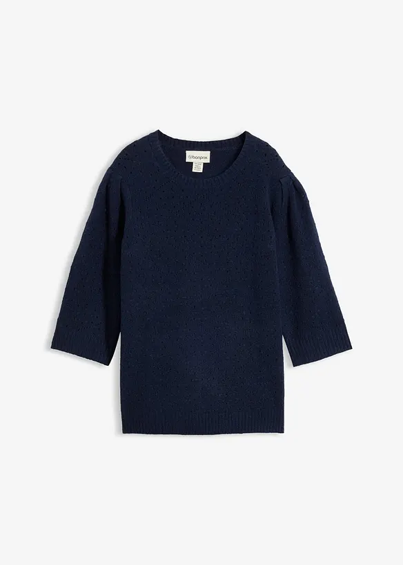 Maglione traforato, bonprix