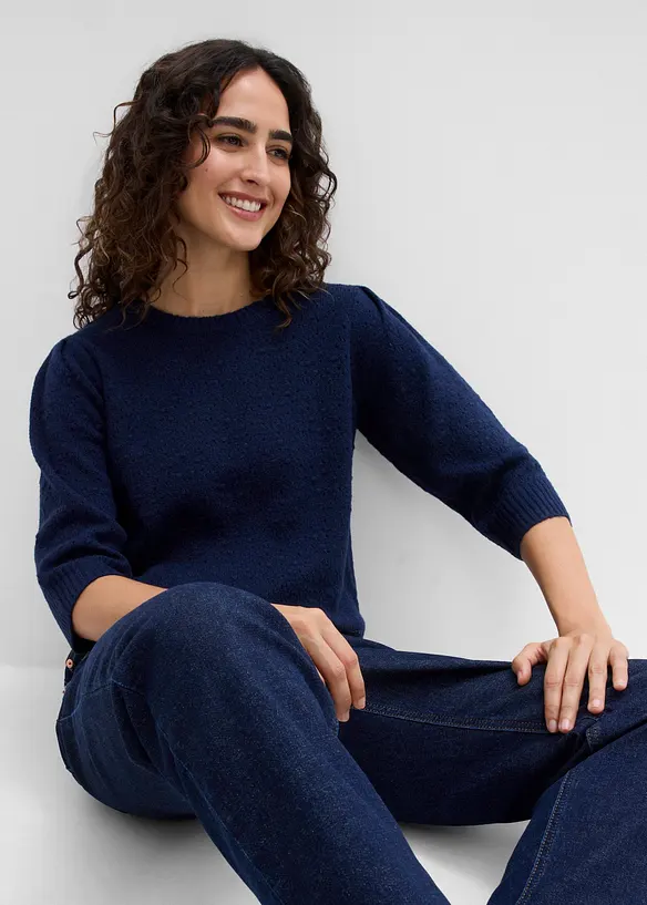 Maglione traforato, bonprix