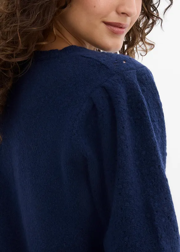Maglione traforato, bonprix