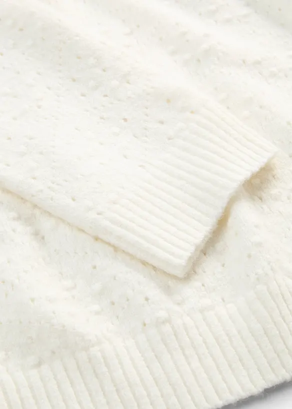 Maglione traforato, bonprix