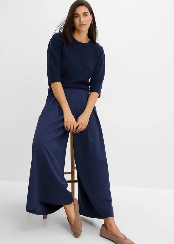 Pantaloni con elastico in vita, bonprix