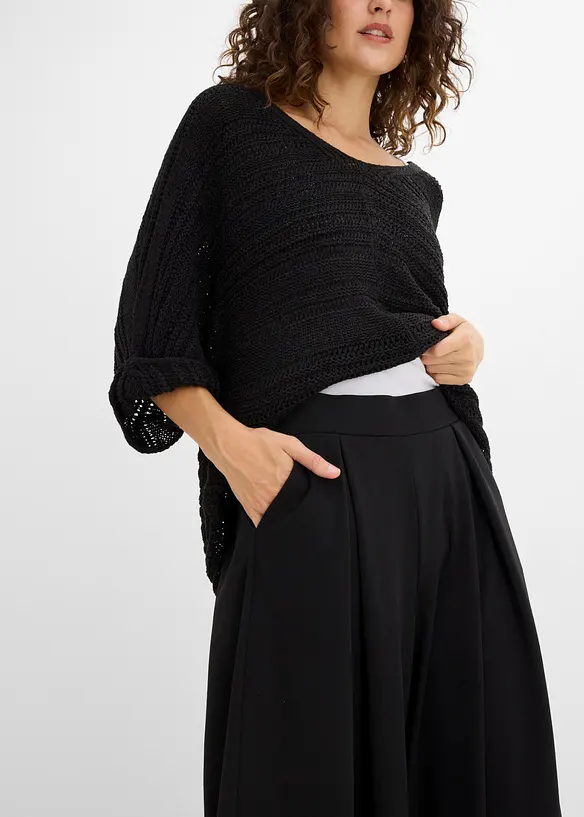 Pantaloni con elastico in vita, bonprix