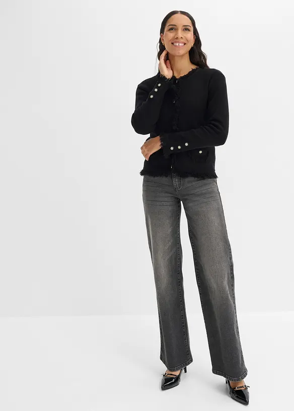 Cardigan in boucl&eacute;, bonprix