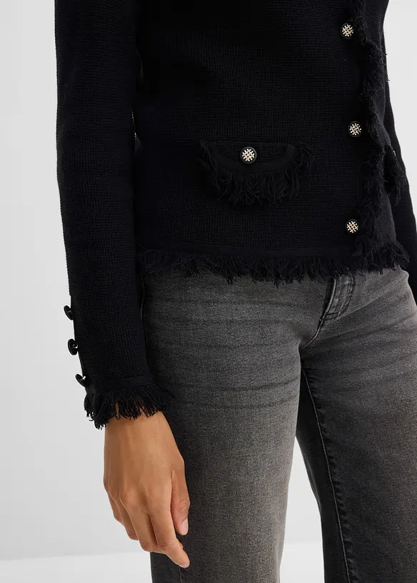 Cardigan in boucl&eacute;, bonprix