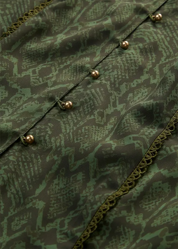 Blusa con dettagli in pizzo, bonprix