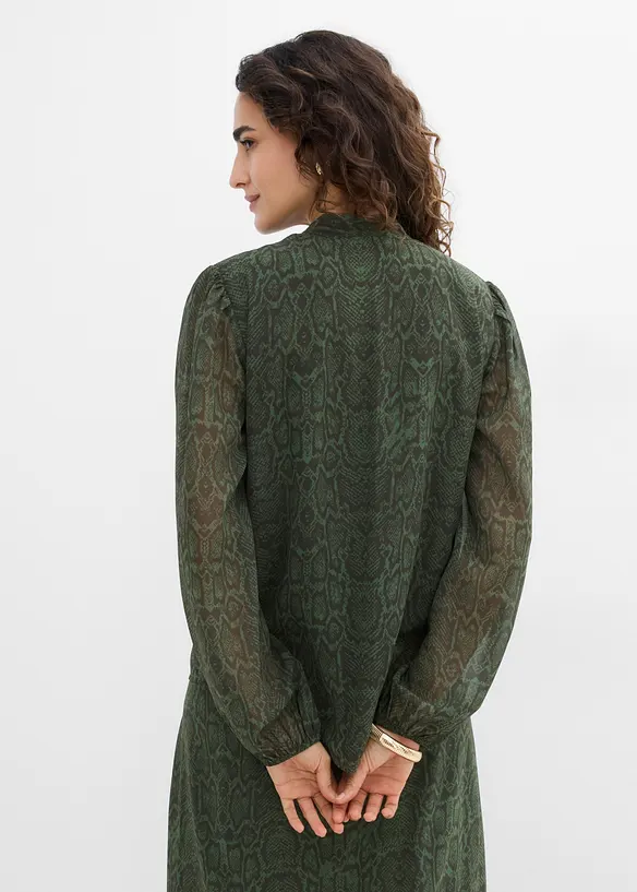 Blusa con dettagli in pizzo, bonprix