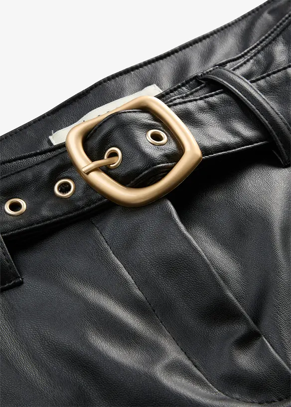 Pantaloni in similpelle, bonprix