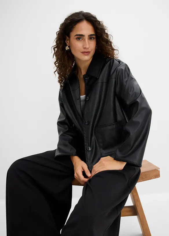 Giacca in similpelle, bonprix