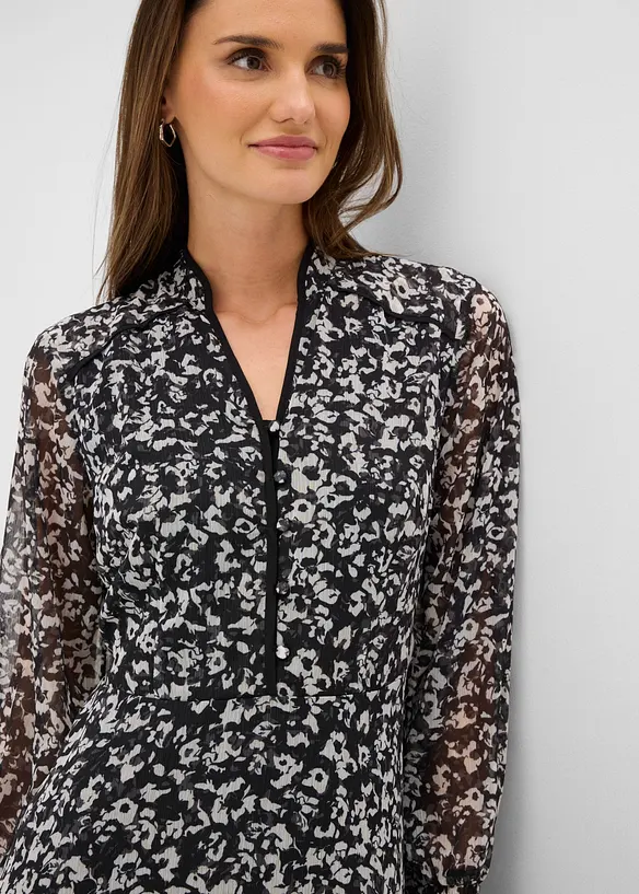 Abito midi con orlo asimmetrico, bonprix