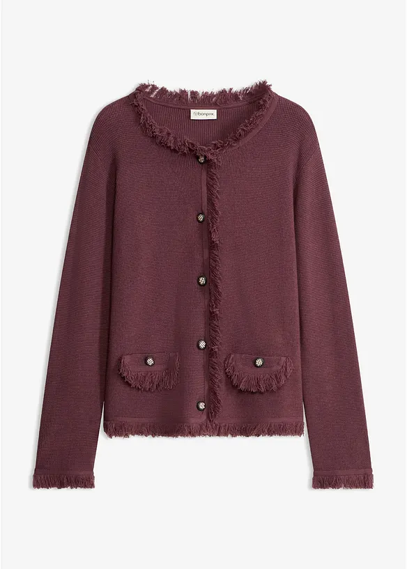 Cardigan in boucl&eacute;, bonprix