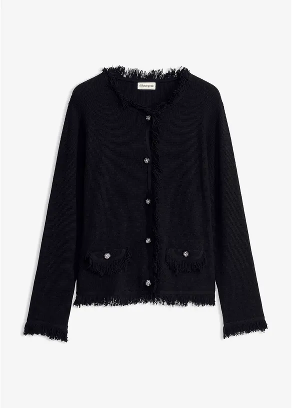 Cardigan in boucl&eacute;, bonprix