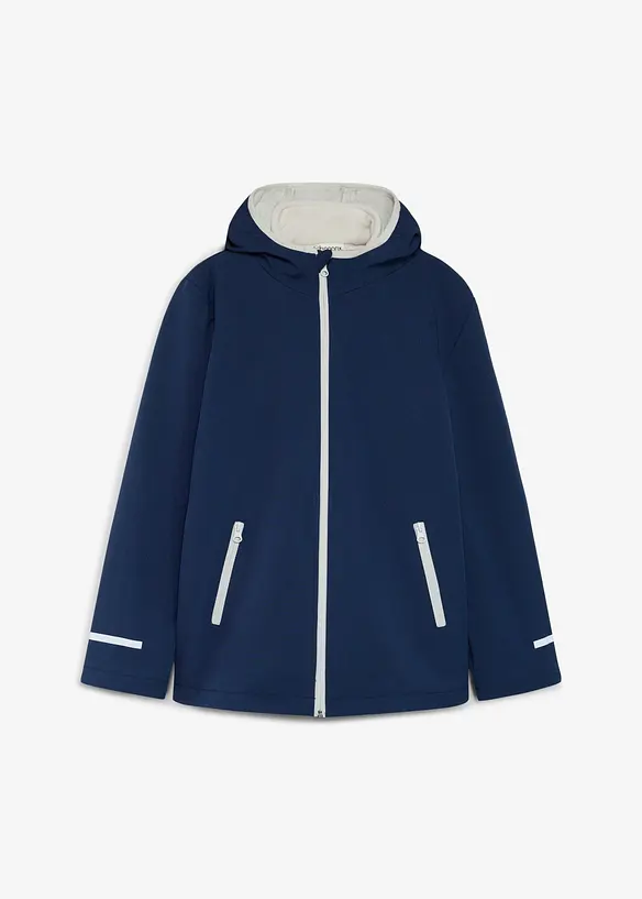 Giacca 3 in 1 con giacca in pile staccabile, idrorepellente, bonprix