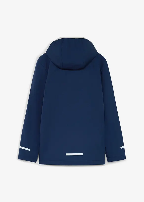 Giacca 3 in 1 con giacca in pile staccabile, idrorepellente, bonprix