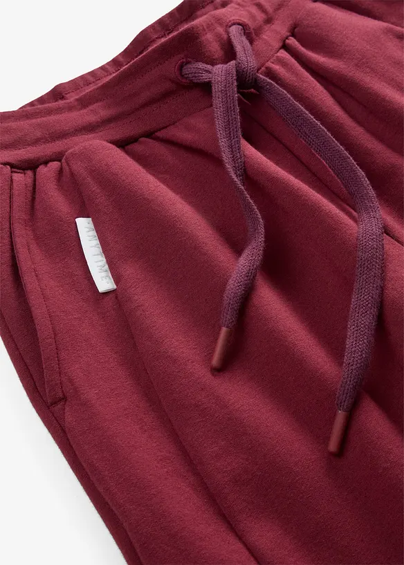 Pantaloni da jogging in misto cotone biologico elasticizzato, bonprix