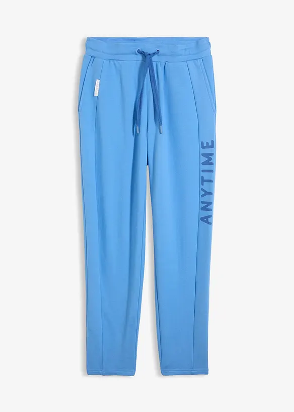Pantaloni da jogging in misto cotone biologico elasticizzato, bonprix