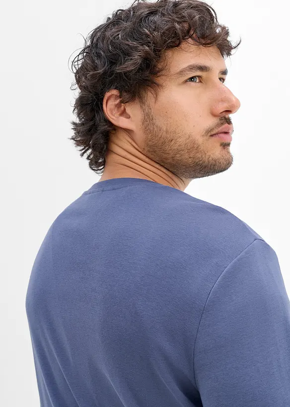 Maglia serafino a maniche lunghe (pacco da 2), bonprix