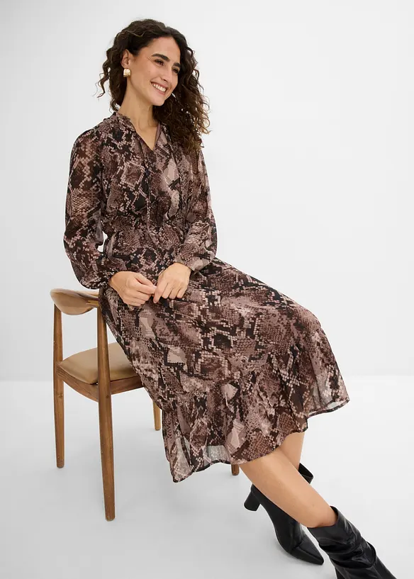 Abito in chiffon, bonprix