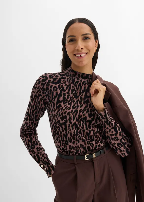 Maglione in filato fine, bonprix