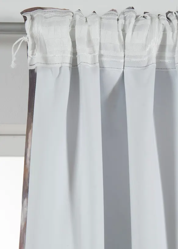 Tenda semioscurante in microfibra (pacco da 1), bonprix