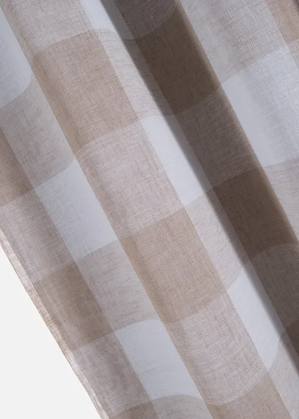 Tenda oscurante doppia a quadri (pacco da 1), bonprix
