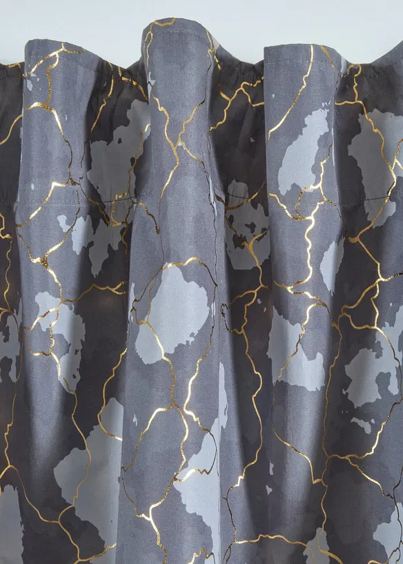 Tenda termica oscurante con stampa lucida e retro rivestito (pacco da 1), bonprix